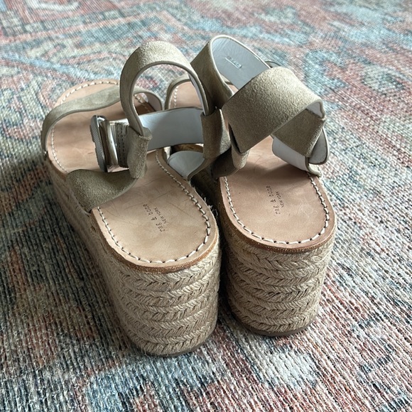 🆕Rag & Bone Ansley Buckle Espadrille Sandal - Picture 5 of 7